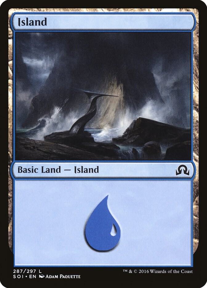 Island (287) 287 card