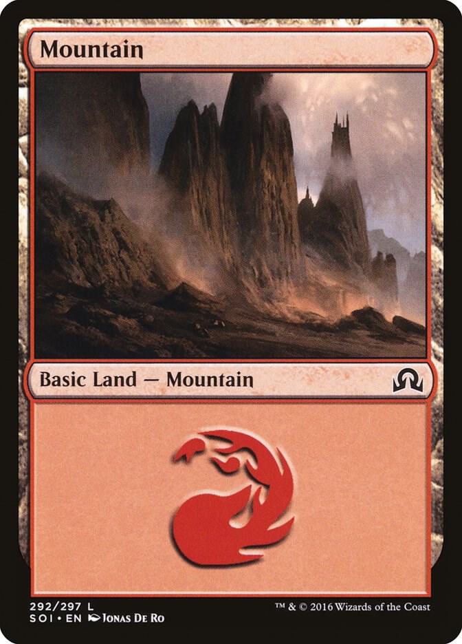 Mountain (292) 292 card