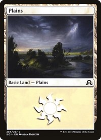 Plains (284) (Shadows over Innistrad)