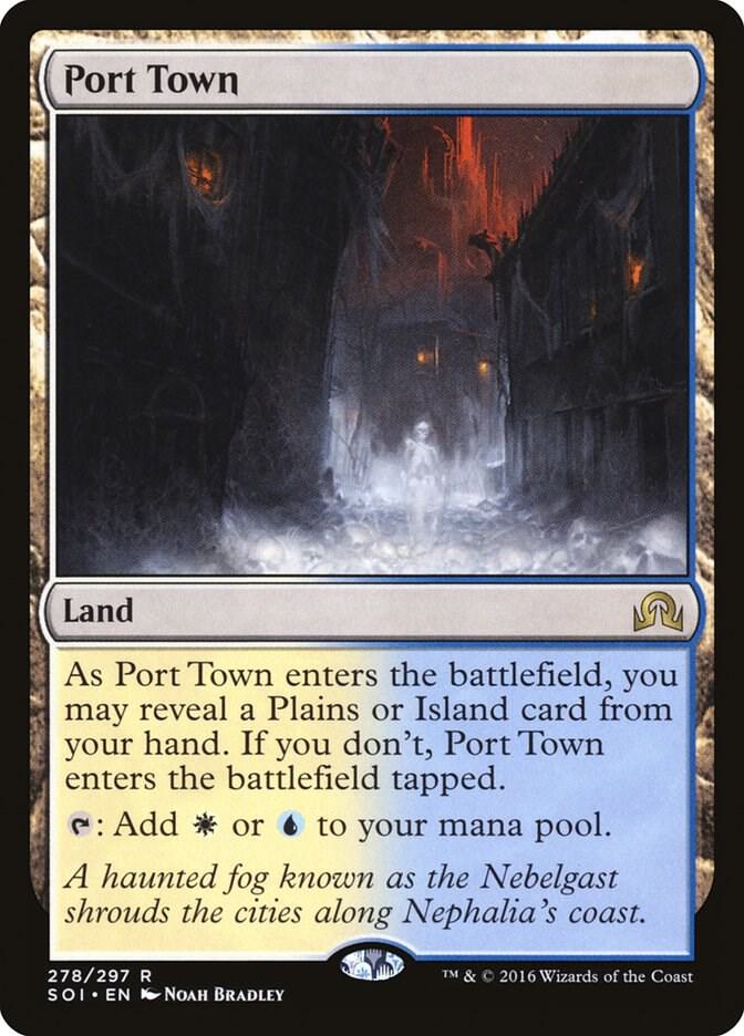 Port Town - Shadows over Innistrad - Magic: The Gathering
