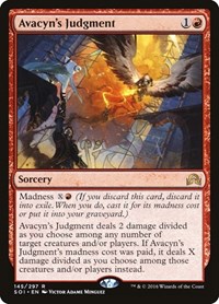 Avacyn's Judgment #145 from Shadows over Innistrad Pokemon card image
