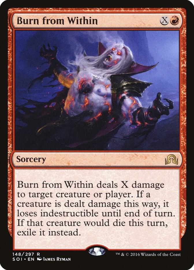 Burn from Within - Shadows over Innistrad - Magic: The Gathering -  TCGplayer.com