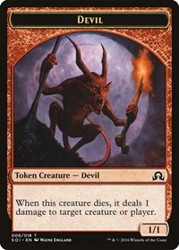 Devil Token (Shadows over Innistrad)