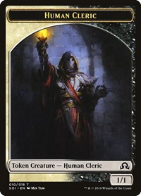 Human Cleric Token - Shadows over Innistrad - Magic: The Gathering card