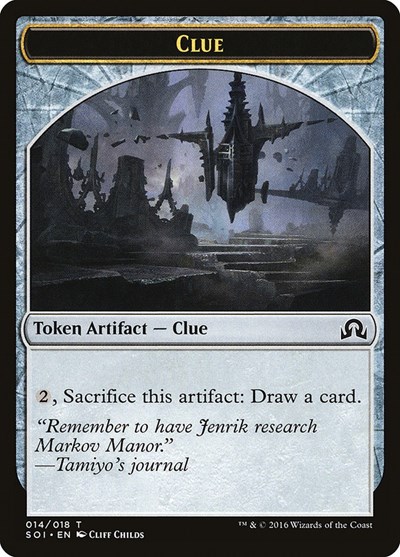 Clue Token 014