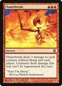 Flamebreak - Darksteel - Magic: The Gathering card