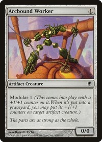 Arcbound Worker - Darksteel - Magic: The Gathering card