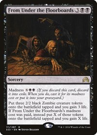 From Under the Floorboards #111 from Shadows over Innistrad Pokemon card image