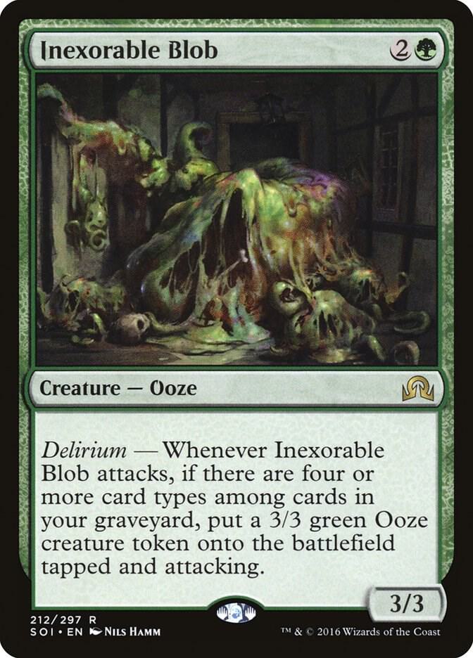Inexorable Blob - Shadows over Innistrad - Magic: The Gathering