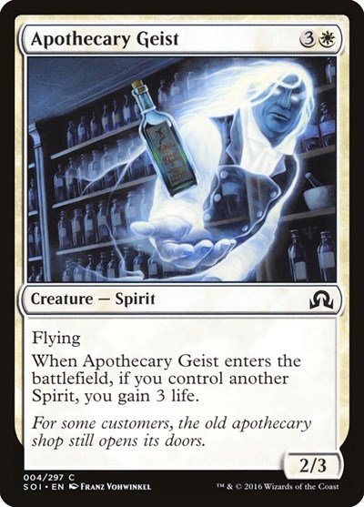 Apothecary Geist from SOI #4, Magic: The Gathering card