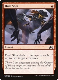 Dual Shot - Shadows over Innistrad - Magic: The Gathering card