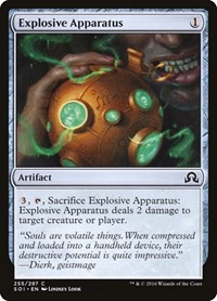 Explosive Apparatus #255 from Shadows over Innistrad Pokemon card image