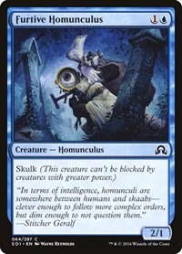Furtive Homunculus - Shadows over Innistrad - Magic: The Gathering card