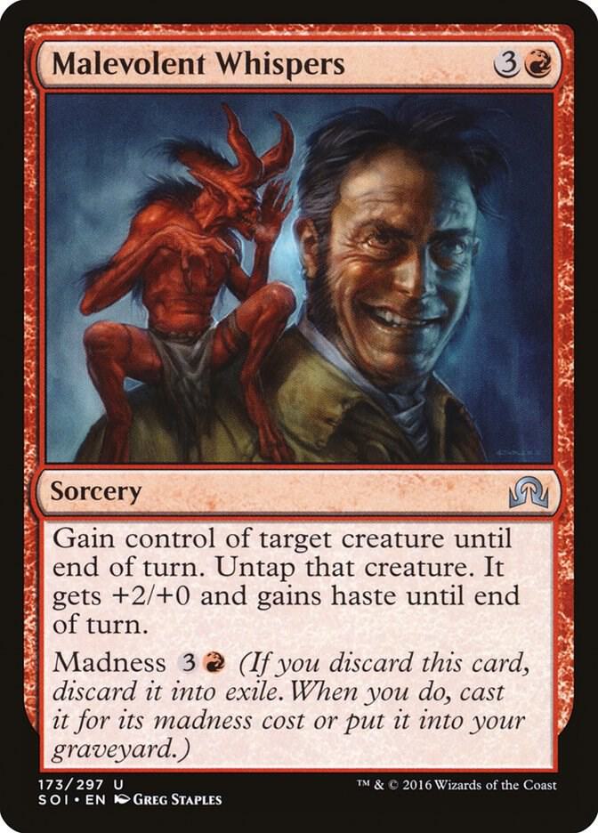 Malevolent Whispers 173 card