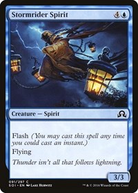 Stormrider Spirit #91 from Shadows over Innistrad Pokemon card image