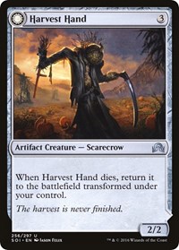 Harvest Hand #256 from Shadows over Innistrad Pokemon card image