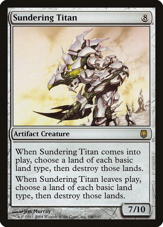 Sundering Titan - Darksteel - Magic: The Gathering - TCGplayer.com