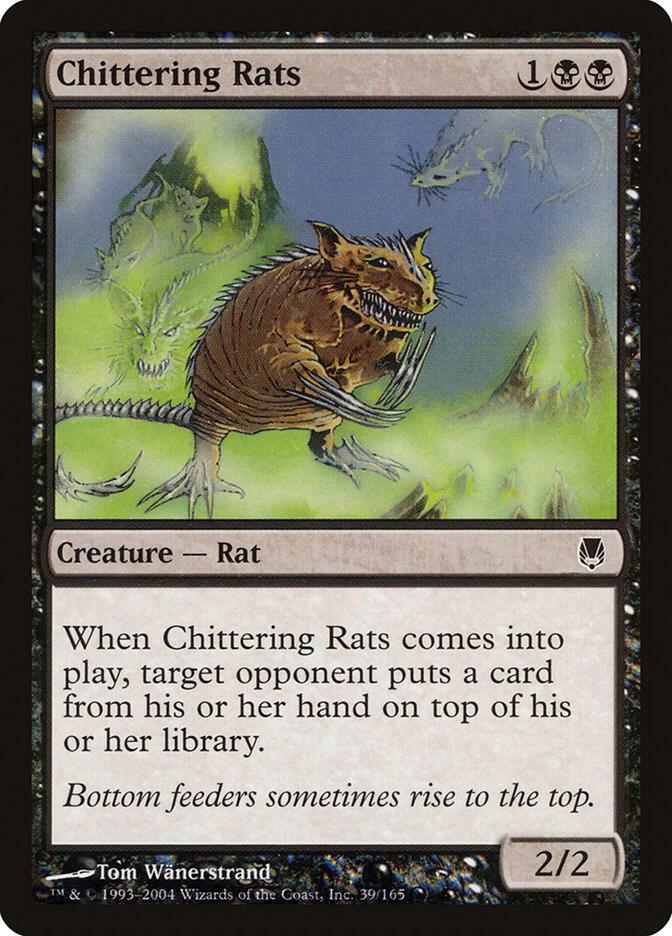 Chittering Rats - Darksteel - Magic: The Gathering - TCGplayer.com