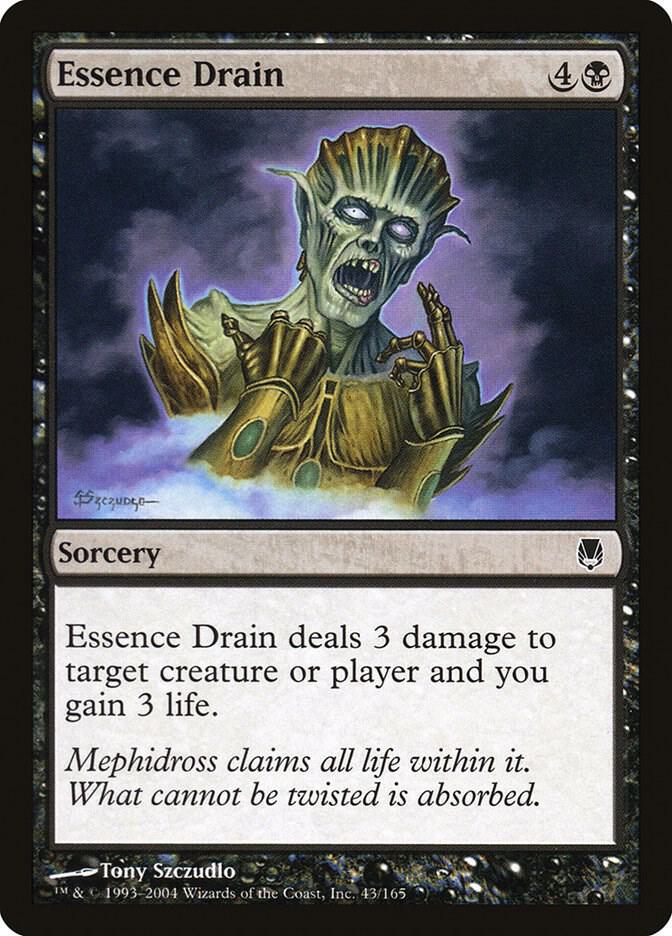 Essence Drain - Darksteel - Magic: The Gathering - TCGplayer.com Essence Drain - Darksteel - Magic: The Gathering - TCGplayer.com