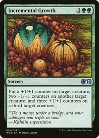 Incremental Growth (Welcome Deck 2016)