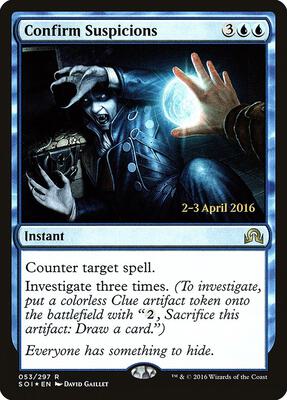 Confirm Suspicions #53 – Prerelease Cards (Rare)