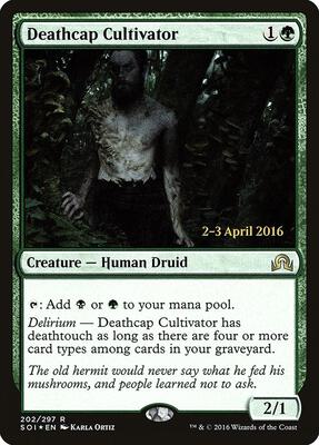 Deathcap Cultivator #202 – Prerelease Cards (Rare)