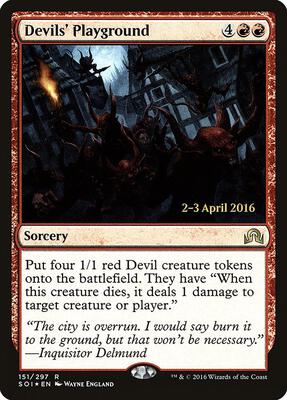 Devils' Playground #151 – Prerelease Cards (Rare)