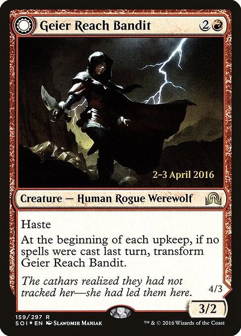 Geier Reach Bandit 159 card