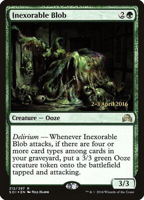 Inexorable Blob #212 – Prerelease Cards (Rare)