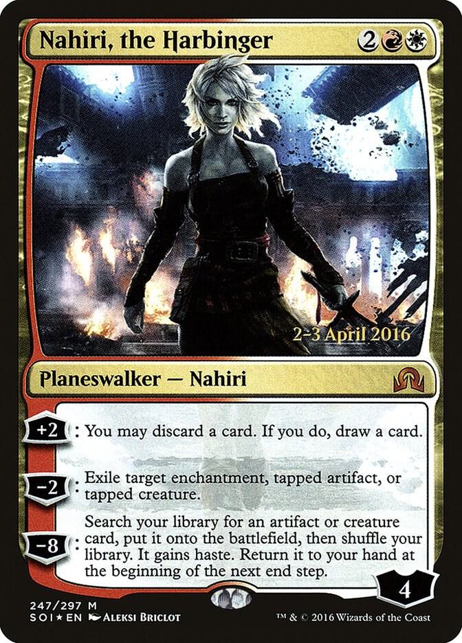 Nahiri, the Harbinger #247s — Shadows over Innistrad Promos