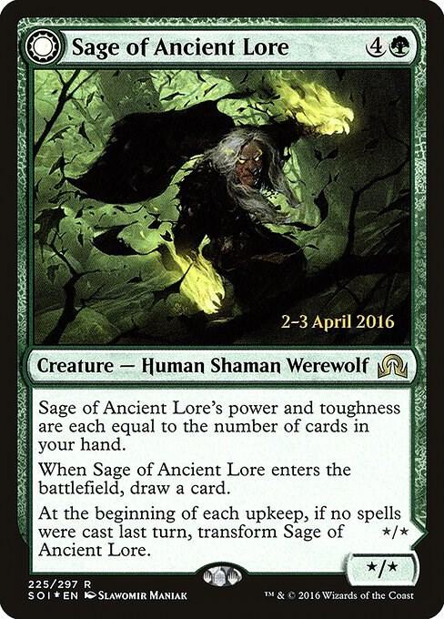 Sage of Ancient Lore 225 card