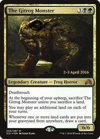 The Gitrog Monster - Prerelease Cards - Magic: The Gathering card