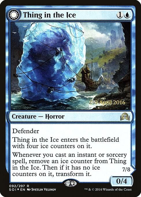 Thing in the Ice 92 card