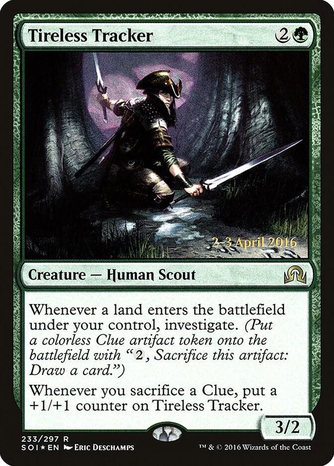 Tireless Tracker 233 card