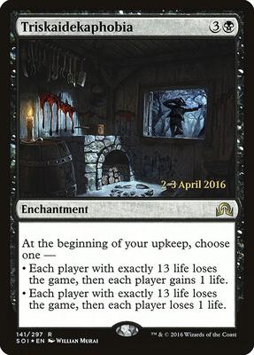 Triskaidekaphobia #141 – Prerelease Cards (Rare)