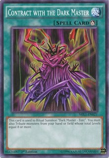 Contract with the Dark Master - Millennium Pack - Yu-Gi-Oh! card