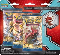 BREAKpoint Collector Pin 3 Pack Blister [Shiny Mega Gyarados] from XY - BREAKpoint Pokemon card image