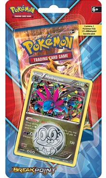 BREAKpoint Single Pack Blister [Hydreigon] from XY - BREAKpoint Pokemon card image