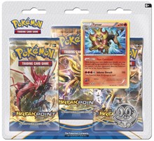 BREAKpoint 3 Pack Blister [Pyroar] from XY - BREAKpoint Pokemon card image