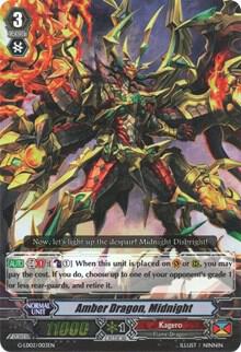 Amber Dragon, Midnight (RRR Foil)