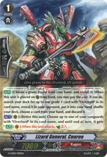 Lizard General, Conroe (RRR Foil)