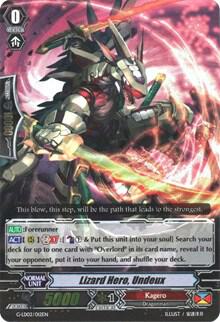 Lizard Hero, Undeux (RRR Foil)