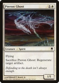 Pteron Ghost - Darksteel - Magic: The Gathering card