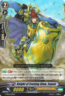 Knight of Evening Glow, Capoir