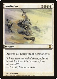 Soulscour - Darksteel - Magic: The Gathering card