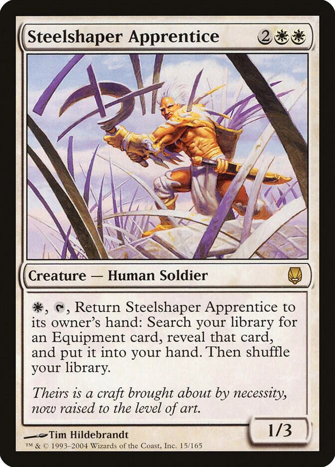 Steelshaper Apprentice - Darksteel - Magic: The Gathering - TCGplayer.com Steelshaper Apprentice - Darksteel - Magic: The Gathering - TCGplayer.com