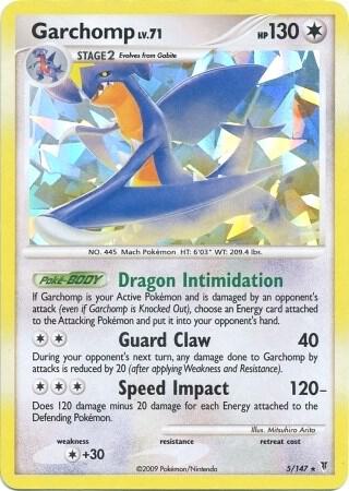 Garchomp - 5/147 (Cracked Ice Holo) 005/147 from Deck Exclusives