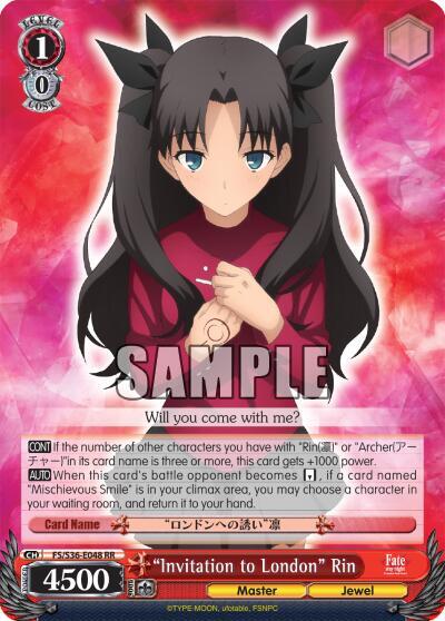 "Invitation to London" Rin