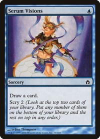 Serum Visions - Fifth Dawn - Magic: The Gathering card