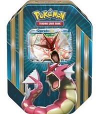 Triple Power Tin [Shiny Gyarados EX] from XY - BREAKpoint Pokemon card image